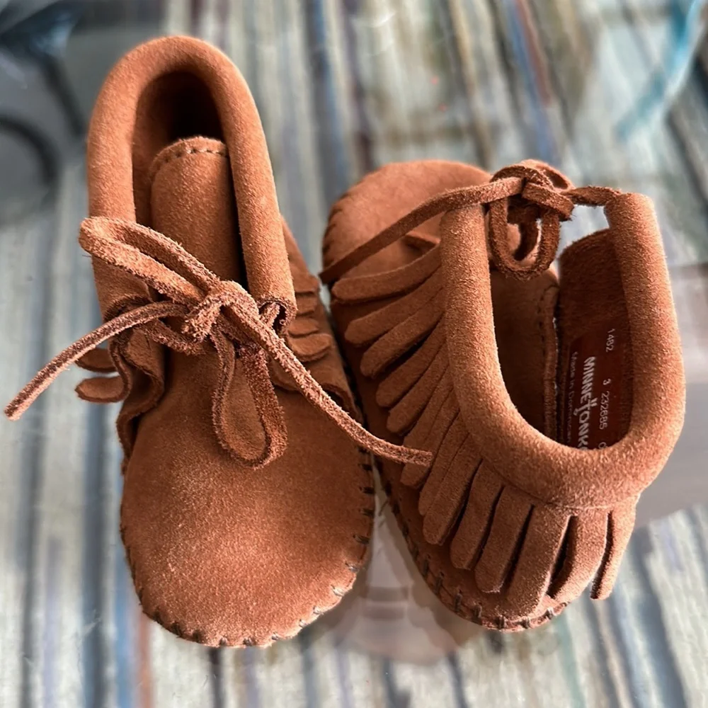 Minnetonka Fringe Booties